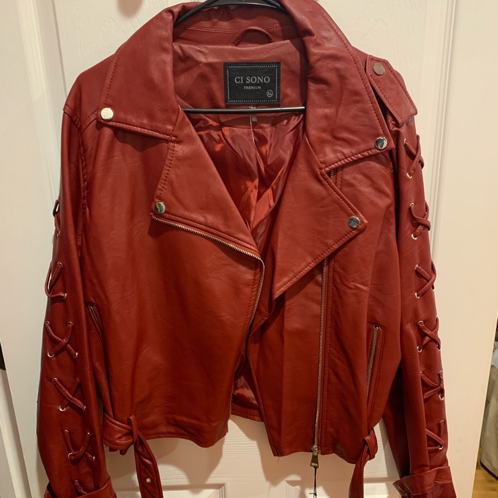 Red Leather Jacket
